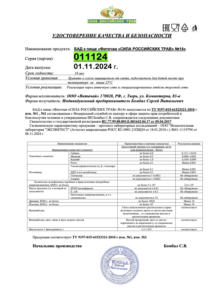Паспорт №112024